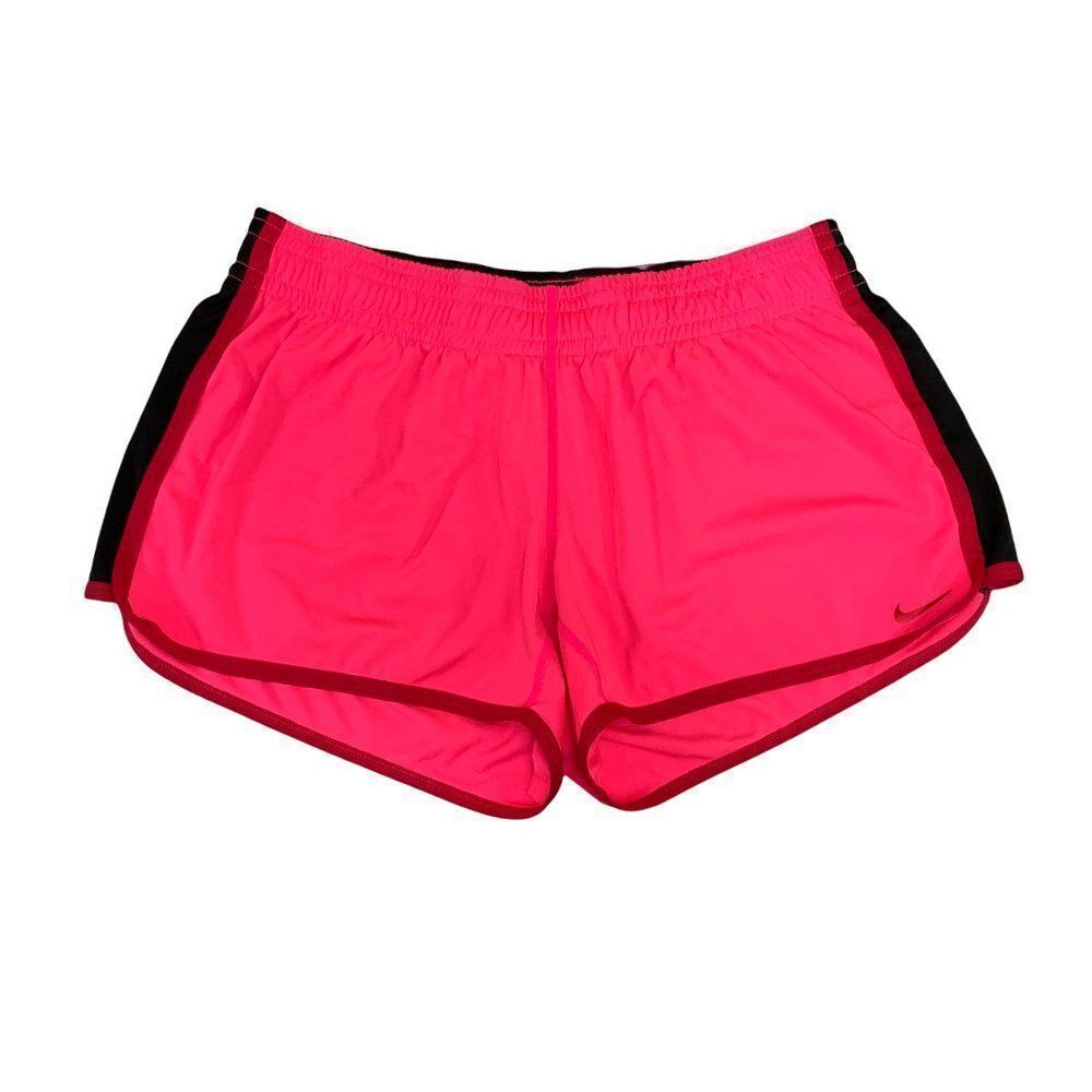 Nike Dri-Fit Running Shorts Women's Medium Pink 3.5" Fly Knit Training Shorts